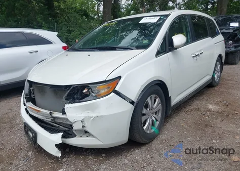 2016 Honda Odyssey Se z USA, uszkodzony, nr VIN 5FNRL5H39GB007258